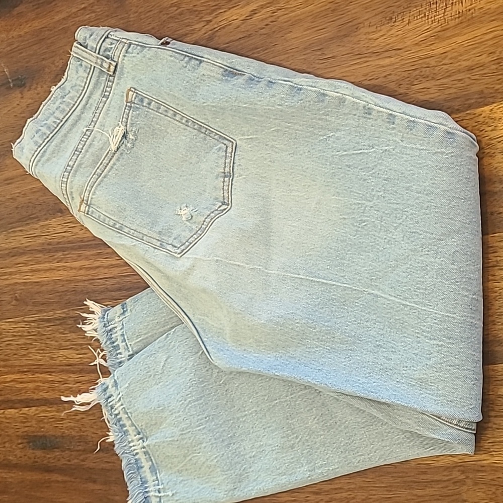 Abercrombie & Fitch High Rise Light Blue Jeans